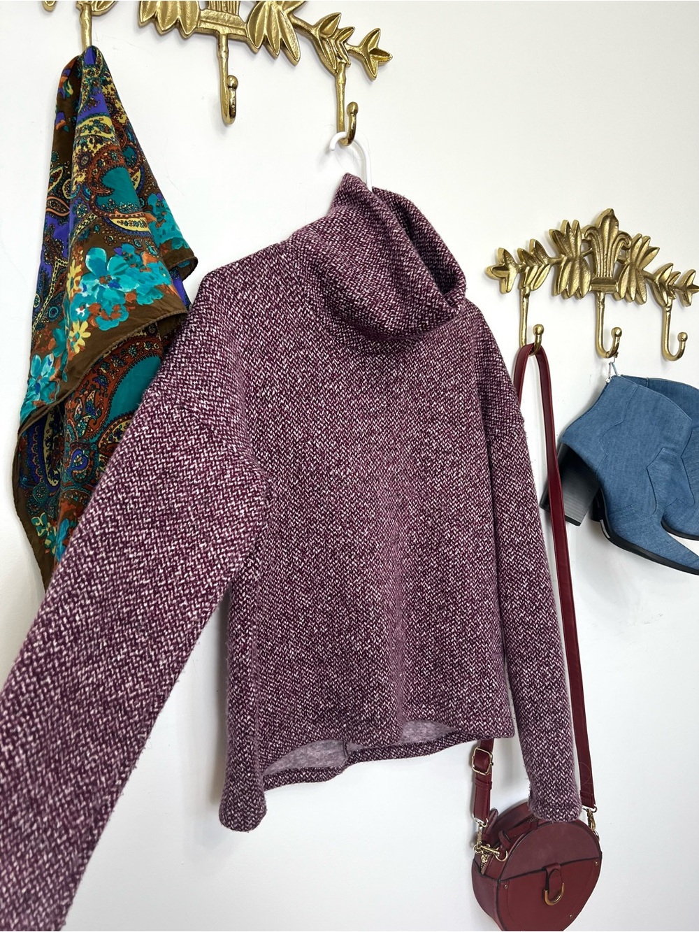 Columbia soft fleece like turtle neck M/L